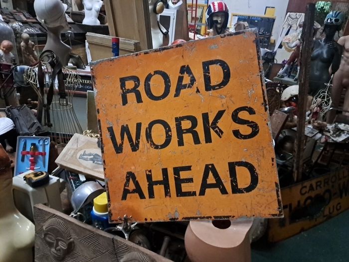 Vintage Road Sign