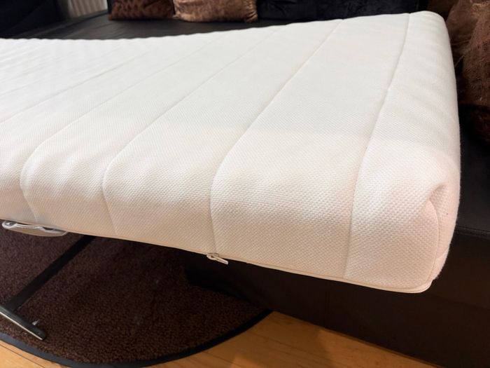 IKEA ASVANG Foam mattress, firm/white, 80x200cm