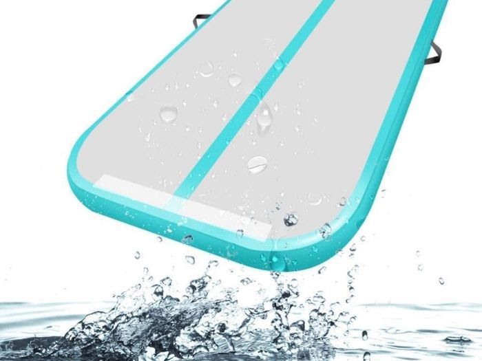 Inflatable Tumbling Gym Mat 10cm/20cm high 3M/4M/5M/6M/7M/8M/9M/10M/11M/12M Inflatable Air Gymnastics Mat Training Mats Gymnastics tumbling mat with Air Pump (FREE POSTAGE)