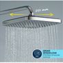 GROHE Vitalio Comfort 250 Flex - Shower System with Diverter (Square 25cm Head Shower 2 Spray Rain & SmartRain Image 6