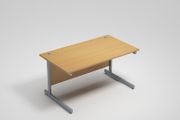 New Straight Office Desk with Cantilever Legs W1200 x D800mm