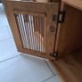 heavy pine bedside lockers Image 2
