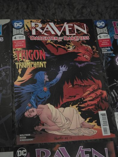 Raven: Daughter of Darkness #1-12 complete Run DC Comics, 2018