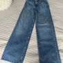 F&F High-Waisted Wide Leg Blue Denim Jeans - Size UK 6 / EU 34 Image 2