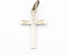 925 Sterling Silver Cross Charm Pendant
