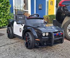 12v Official Dodge Challenger Ride On Police Car Excellent Condition