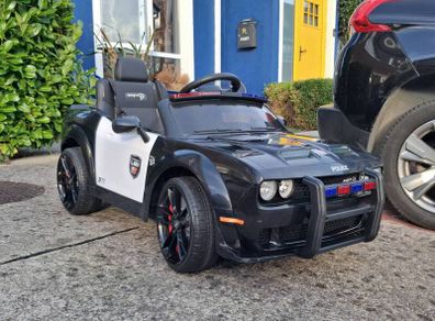 12v Official Dodge Challenger Ride On Police Car Excellent Condition