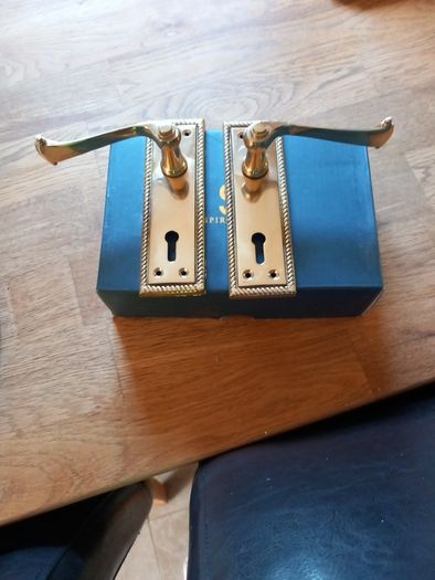 brass door handles