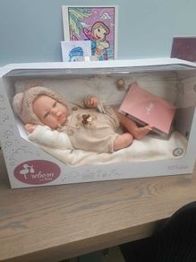Arias Reborn Doll 40cm with Cushion