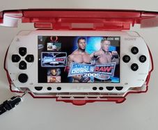 PSP 1004 White Modded Original Batteries 64gb original charger