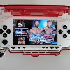 PSP 1004 White Modded Original Batteries 64gb original charger