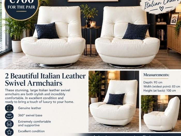 leather armchair