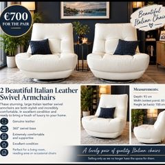 leather armchair