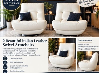 leather armchair