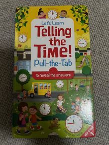 Lets Learn Telling The Time - Pull The Tab