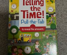Lets Learn Telling The Time - Pull The Tab