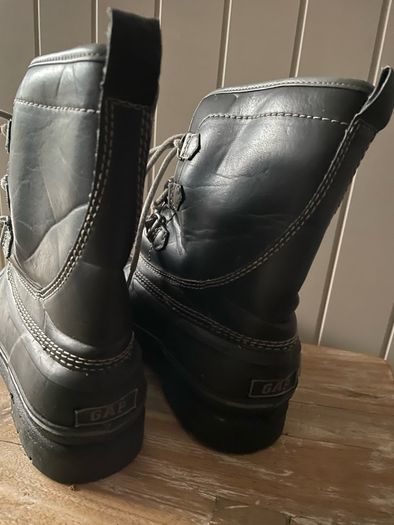 Snow winter waterproof boots GAP black size UK 3