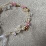 princess flower crystal headpiece Image 2