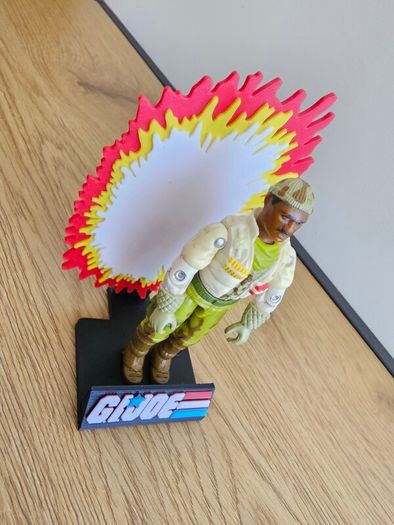 Vintage G.I. Joe 1989 Stalker Actions Figure Collectable 1980s toys