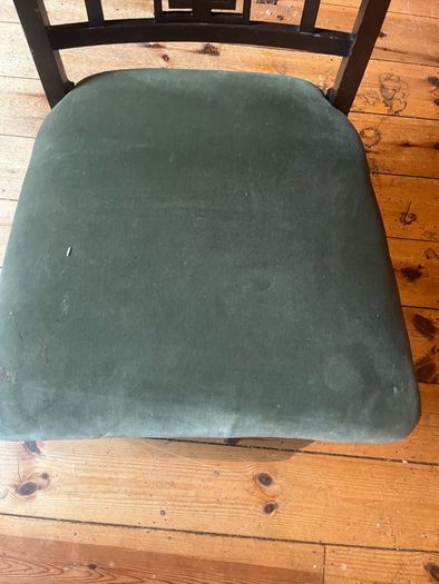 Victorian nursing chair