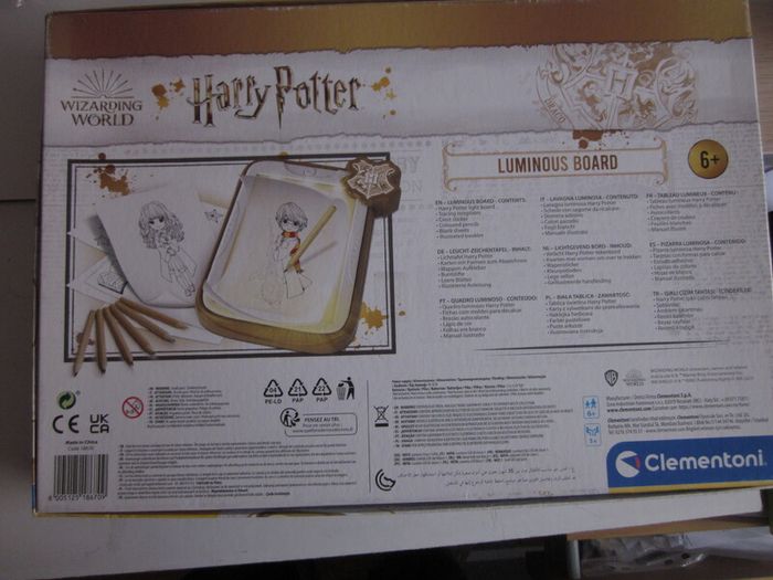 Harry Potter Luminous Board Drawing Board Kids Set