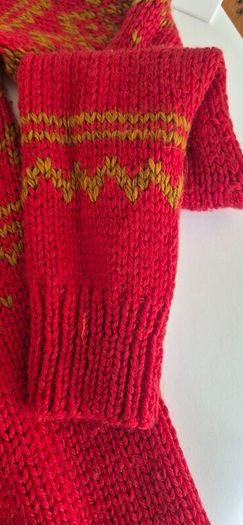 handmade sweater pure wool size 14/16
