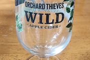Orchard thieves wild cider glass