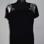 Enny black/silver embroidered top size XXL UK16/18 EU44/46 Postage included Image 2