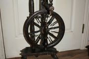 Antique Unique  Spinning Wheel H-32"