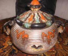 Lovely Vintage Punch Bowl, Heavy Item