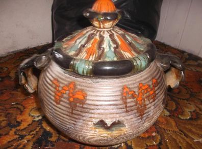 Lovely Vintage Punch Bowl, Heavy Item