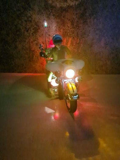 Vintage Son Ai Toys Motorcycle Police Jumbo Cycle Lights And Sounds 1984 Boxed Toy Collectable