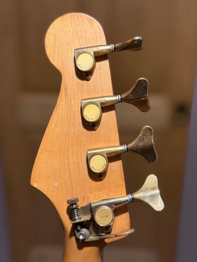 1988 Fender Japan PJR65 Jazz Bass Special PJ Active Contemporary Bass (Black)