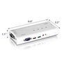 Trendnet 4 Port 4 Displays USB DVI KVM Switch 2048 x 1536 pixel Maximum Resolution Image 3