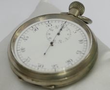 Vintage Swiss Manual Wind Mechanical Stopwatch