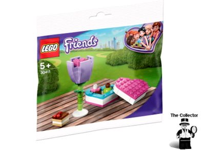 LEGO Chocolate Box and Flower Set 75 Pcs Valentine Set 30411 Lego Friends Brand New Sealed