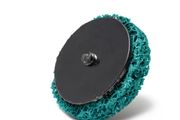 Glass Polish 11155 - Quick-Lock Clean and Strip Disc / 3" 75mm - Green