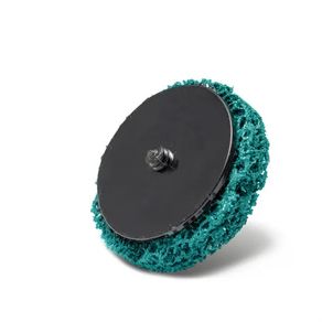 Glass Polish 11155 - Quick-Lock Clean and Strip Disc / 3" 75mm - Green