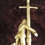 ORNAMENT - Brass Figure - 10.5 Inches Height Image 3