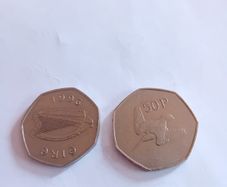 Irish Decimal 50p Coins