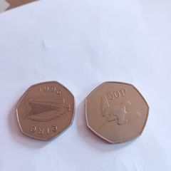 Irish Decimal 50p Coins
