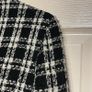 Chanel-Inspired Boucle Checkered Coat - Elegant, Timeless, Size M / 38 / 10 Image 6