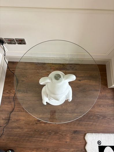 Bear brick side table