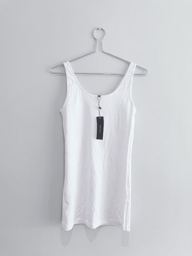 New Vero Moda Bright White Long Tank Top
