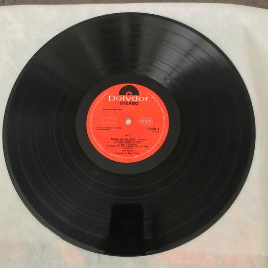 Taste [self-titled debut] UK og 1969 pressing Rory Gallagher