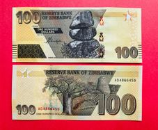 Zimbabwe. 100 Dollars 2020 ( Uncirculated )