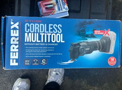 cordless multi-tool