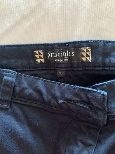 Principles navy trousers