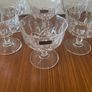 6 Clarenbridge Crystal Vintage Dessert/Champagne/Cocktail Glasses Image 6