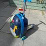 Kids suitcase with scooter Image 4